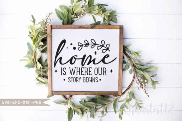 Home Is Where Our Story Begins Sign Review