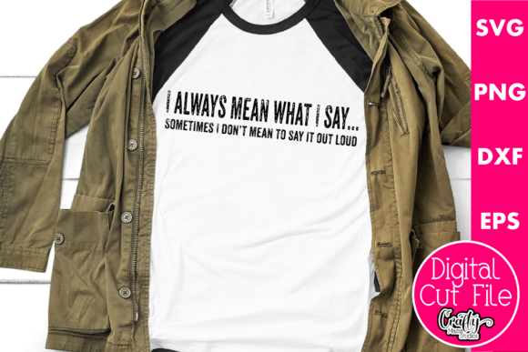 I Always Mean What I Say Embroidery Review