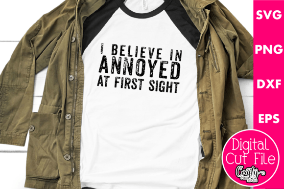 I Believe in Annoyed at First Sight Embroidery Review