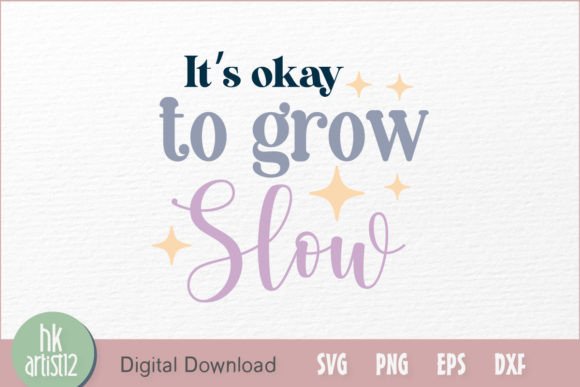 It’s Okay to Grow Slow Embroidery Design Review