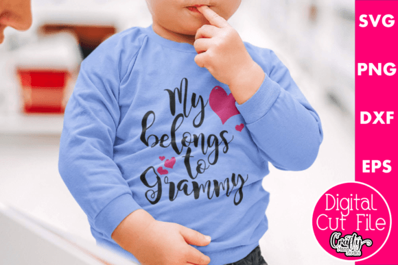 My Heart Belongs to Gramps: A Thoughtful Embroidery Design for Sentimental Projects