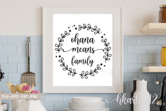 Review of Ohana Means Family Sign for Real Embroidery Projects